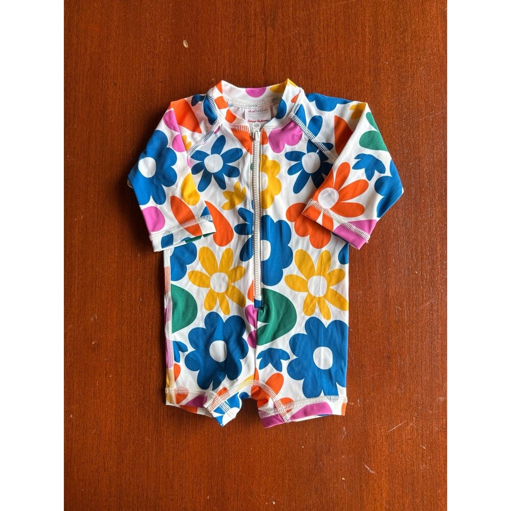 Hanna Andersson infant floral swimsuit